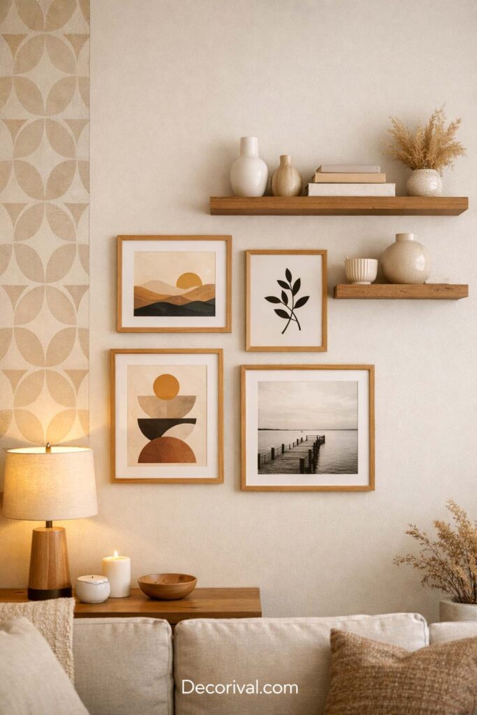 Budget Wall Decor Setup