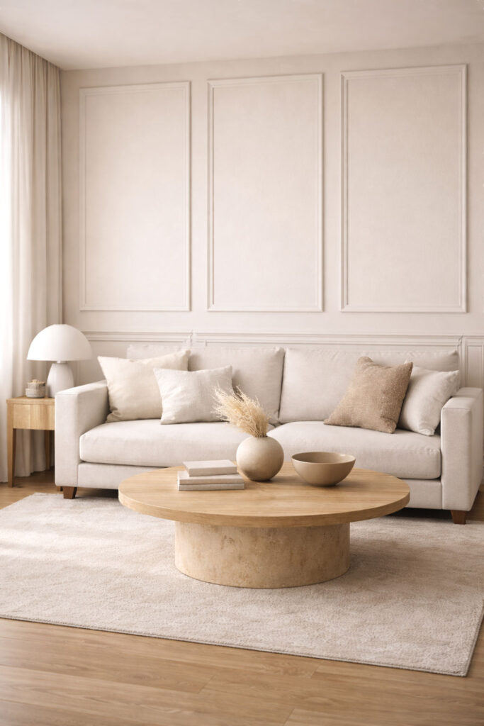 Classic Panel Living Room Wall