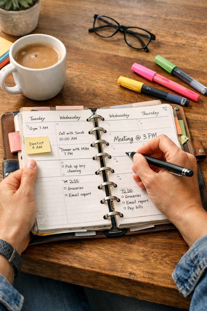 Everyday Planner in Use