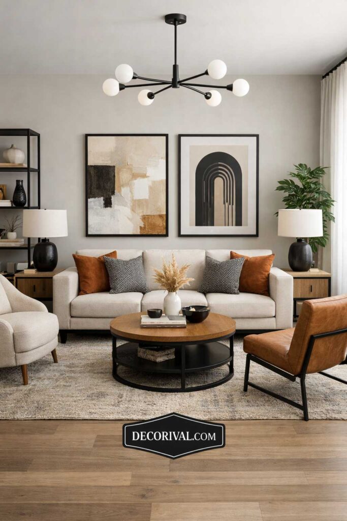 Floating Furniture Layout