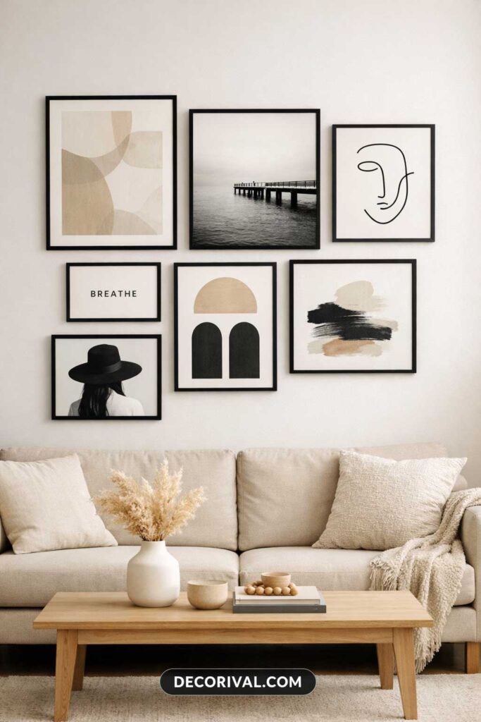 Gallery Wall Apartment Decor