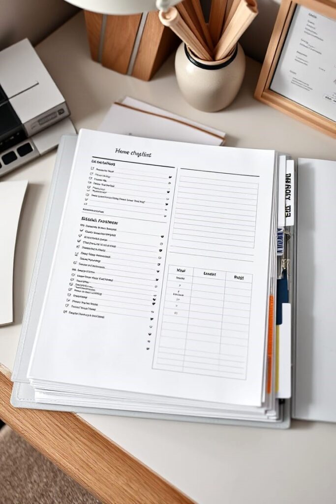 HOME MANAGEMENT BINDER SETUP