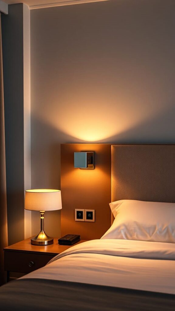 Hotel-Style Bedroom Lighting Inspiration