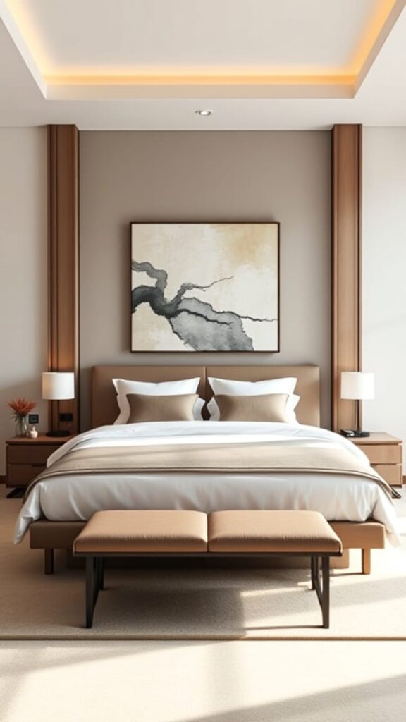Hotel-Style Bedroom Wall Decor That Feels Luxurious and Modern