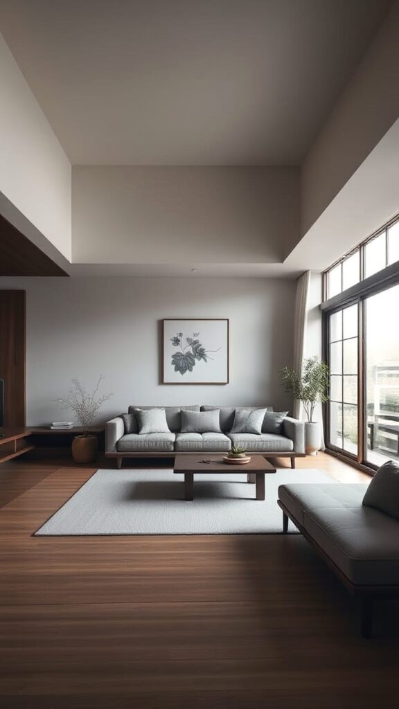 JAPANDI SCANDINAVIAN LIVING ROOM