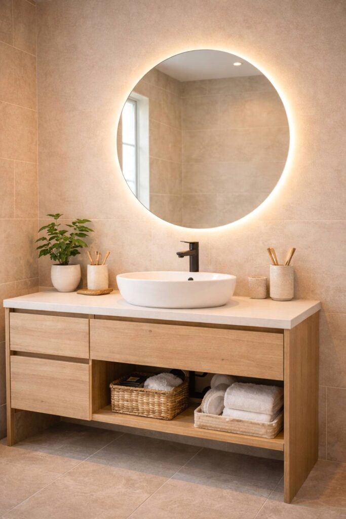 LED Mirror Bathroom Vanity