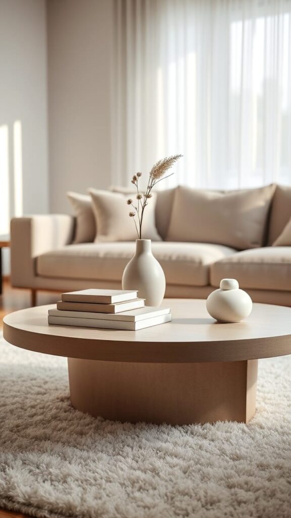 Minimalist Coffee Table Styling | Clean & Modern Look