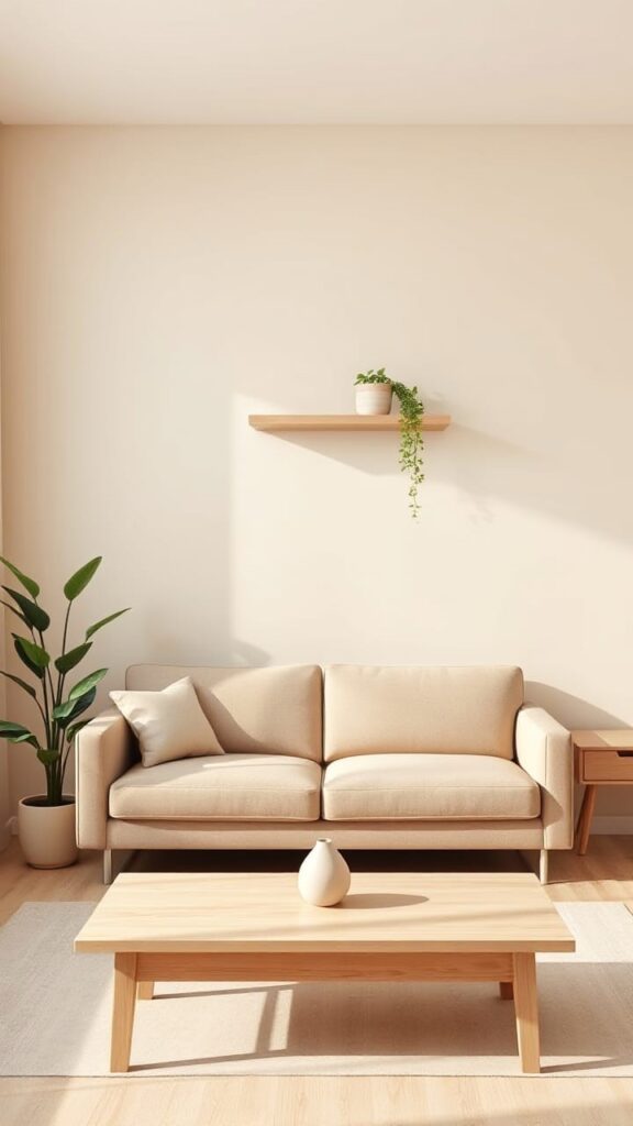 Minimalist Plant Decor | Green Accents for a Neutral Home