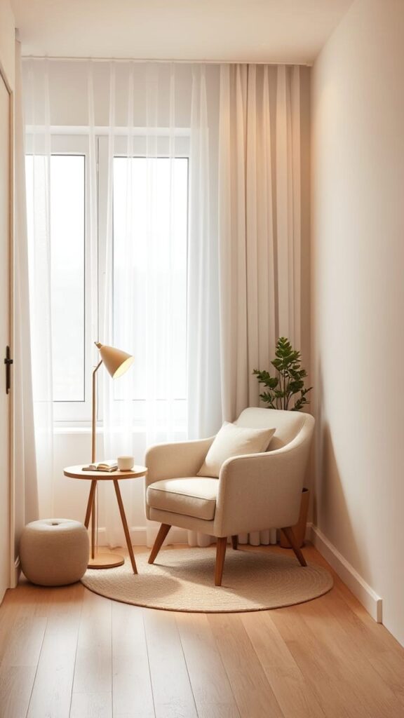 Minimalist Reading Corner | Cozy & Modern Home Style