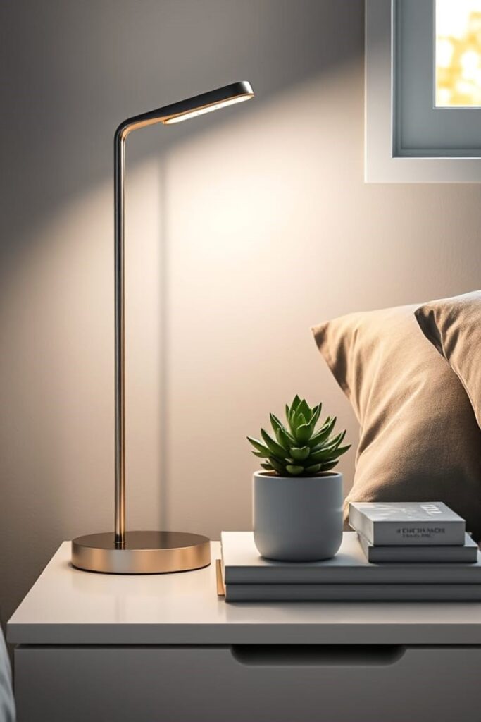 Warm Light Minimal Bedroom
