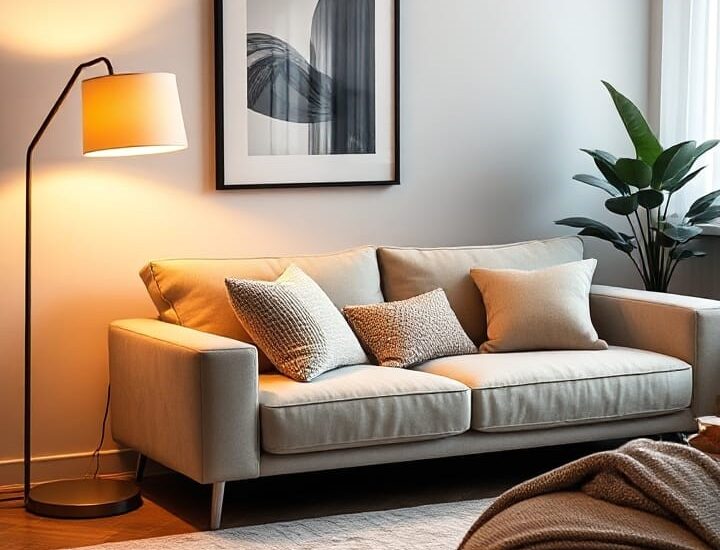 MODERN COZY LIVING ROOM