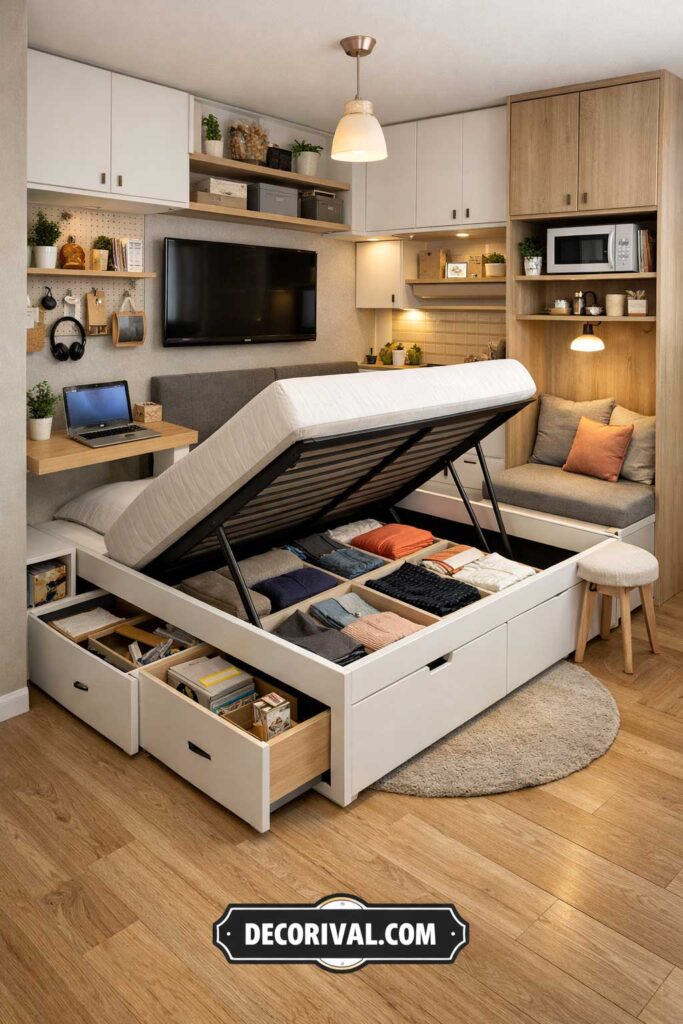 Multi-Functional Furniture Apartment