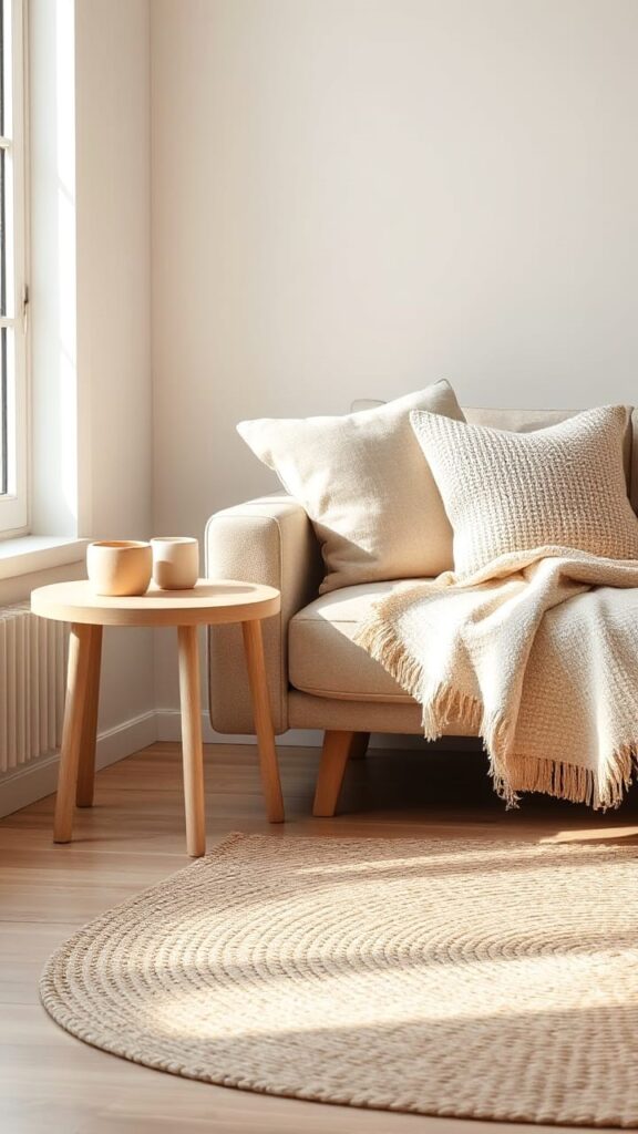 Neutral Home Textures | Cozy Minimalist Aesthetic