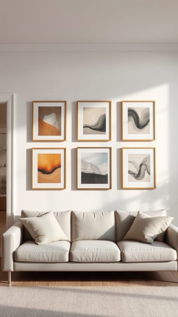 RENTAL-FRIENDLY GALLERY WALL