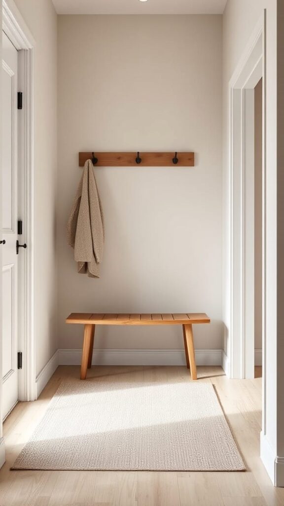 SCANDINAVIAN ENTRYWAY CORNER