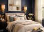 12 Cozy Blue and Gold Bedroom Ideas