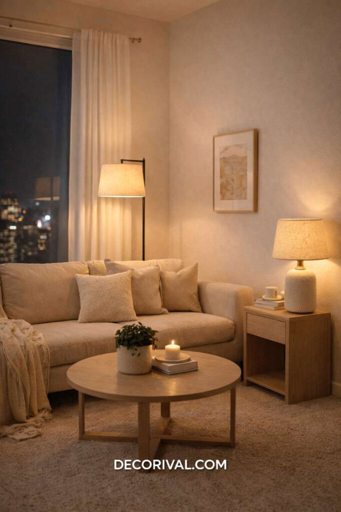 Cozy DIY Lighting Setup