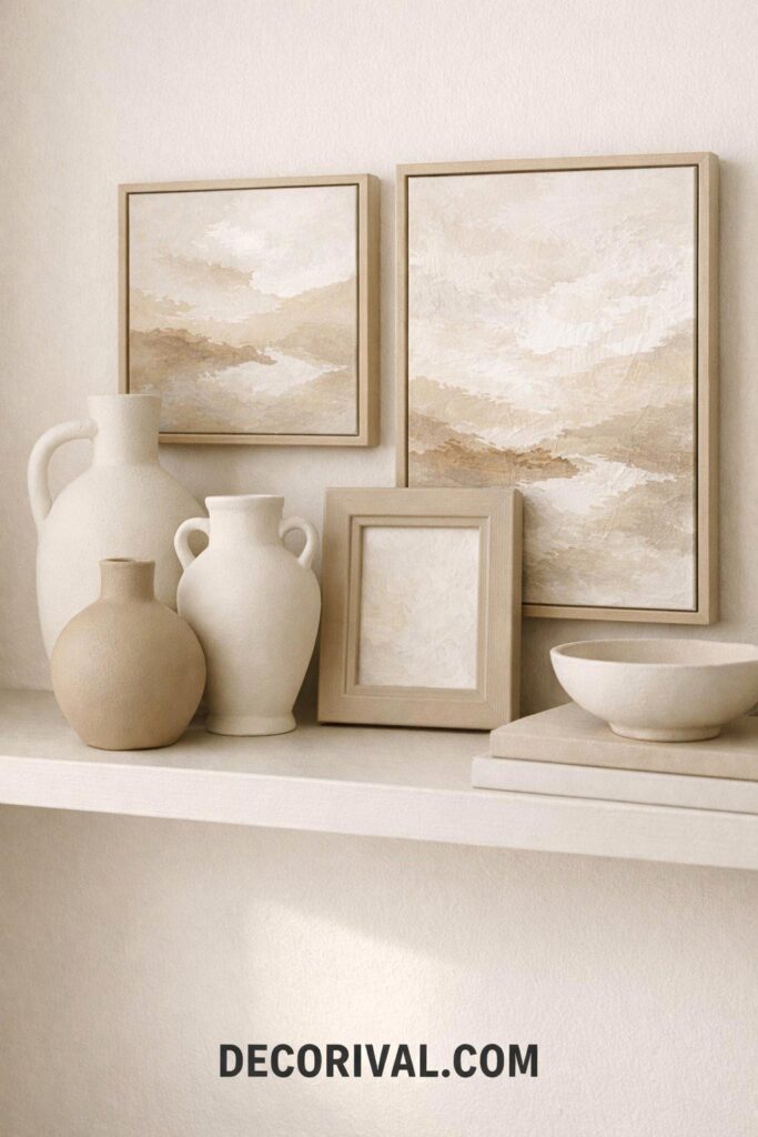 Matte Painted Thrifted Decor Styling