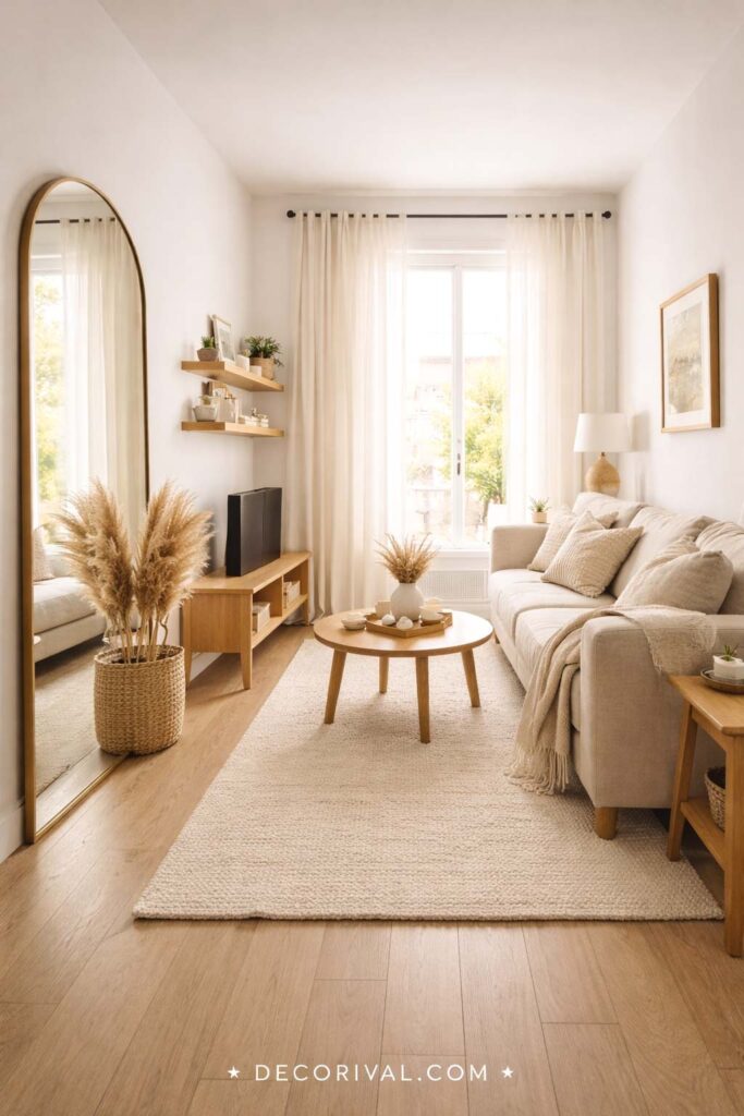 Mirror Illusion Apartment Setup