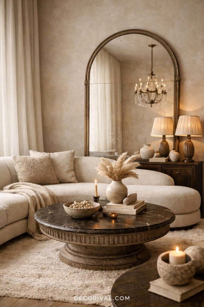 Modern Meets Classic Living Room