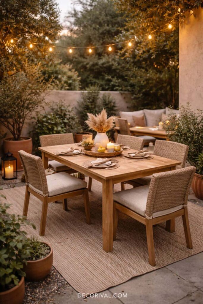 Outdoor Dining Corner