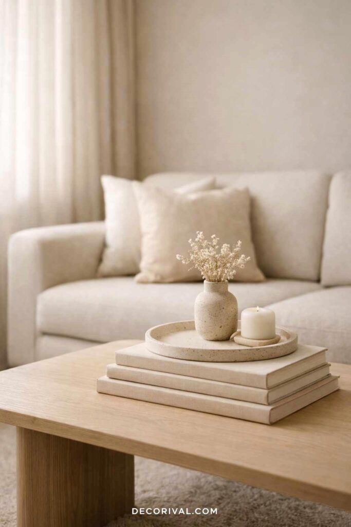 Soft Luxury Coffee Table Styling