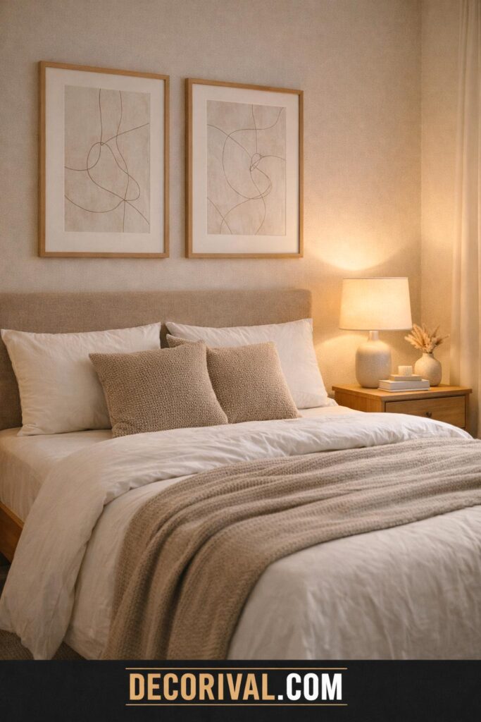 Soft Neutral Bedroom Reveal