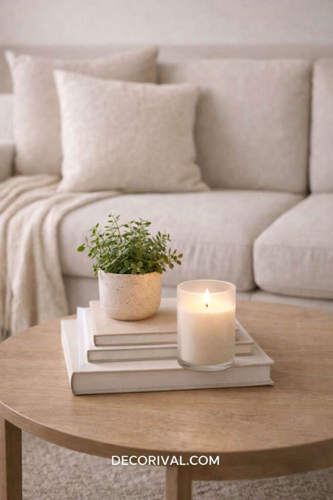 Styled Coffee Table Decor
