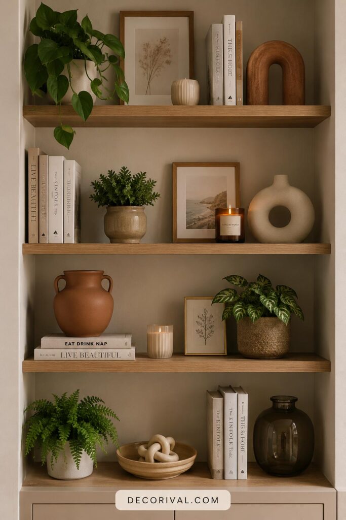 Shelf Styling Ideas That Make Your Home Feel Calm and Expensive