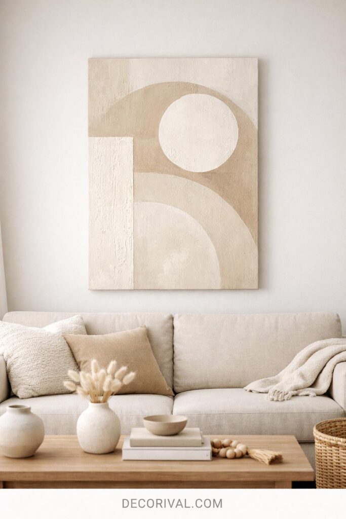 DIY Abstract Wall Art