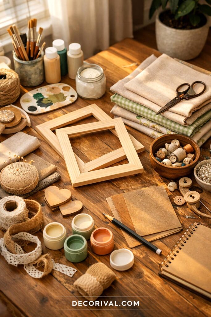 DIY Home Decor Workspace