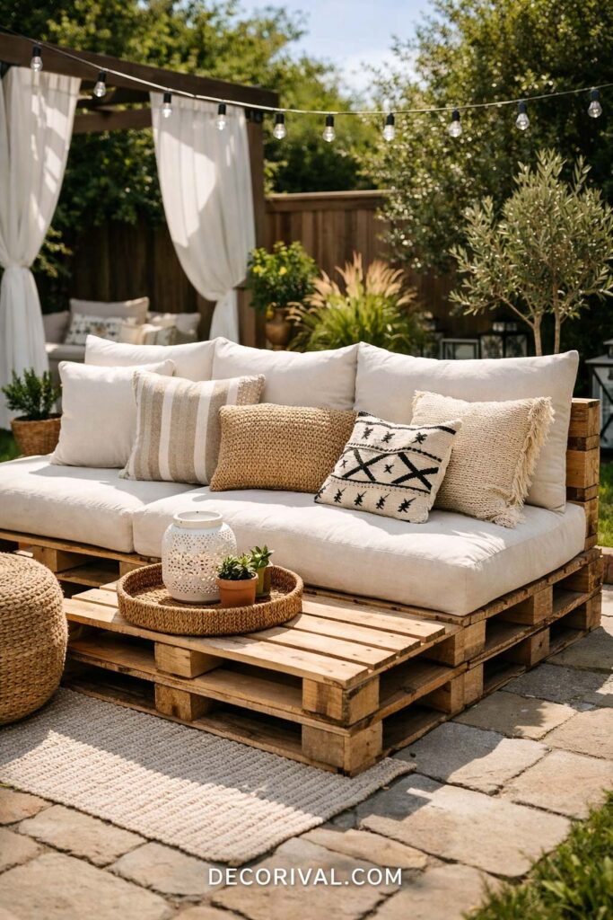 DIY Pallet Sofa