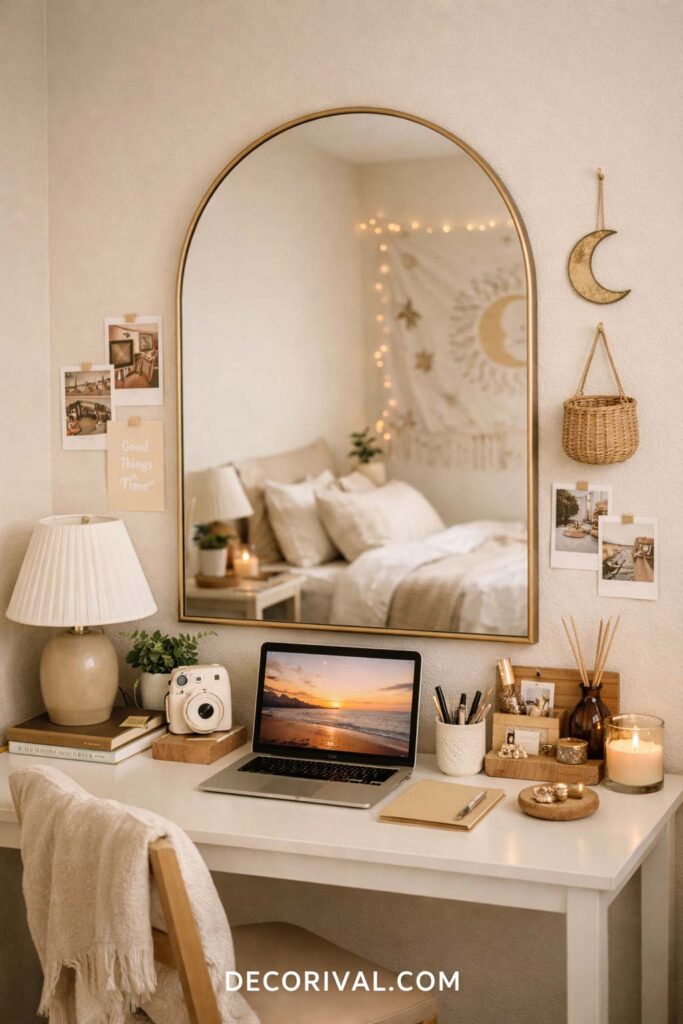 Dorm Room Mirror Decor