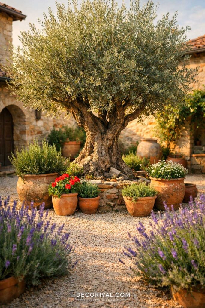 Olive Tree Mediterranean Garden