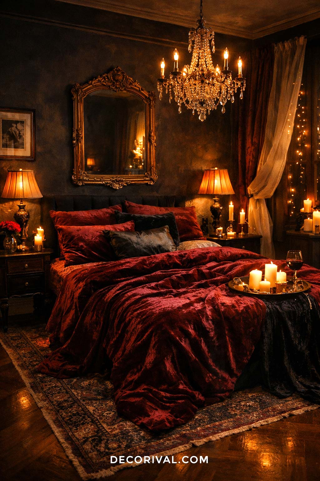Romantic Moody Bedroom Ideas That Feel Warm and Luxurious - Decorival