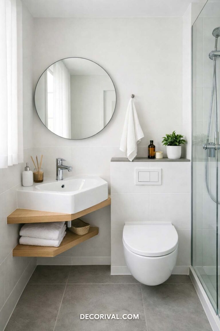 Small Bathroom Ideas - 27 Luxury Designs for Tiny Spaces - Decorival