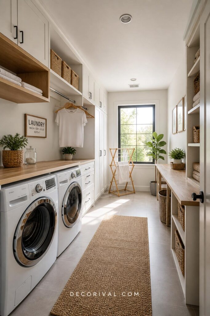 functional laundry room ideas guide with efficient layout storage and lighting setup